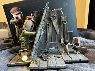 Diorama Little Nightmares 2 Confronting The Hunter