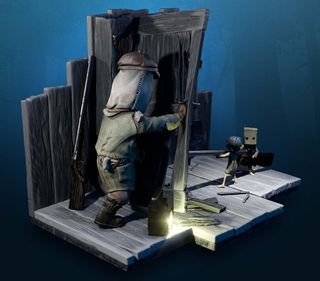 Diorama Little Nightmares 2 Confronting The Hunter