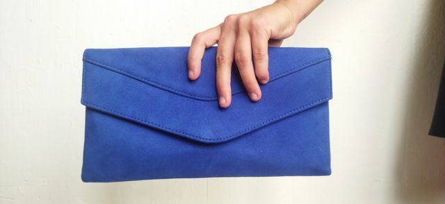 Zapatos de tacón azules 38 + bolso sobre 