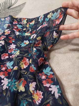 Blusa de flores T XL