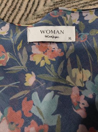 Blusa de flores T XL