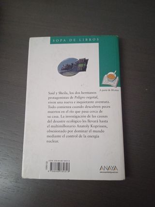 Libro de lectura "Amenaza en la Antártida"