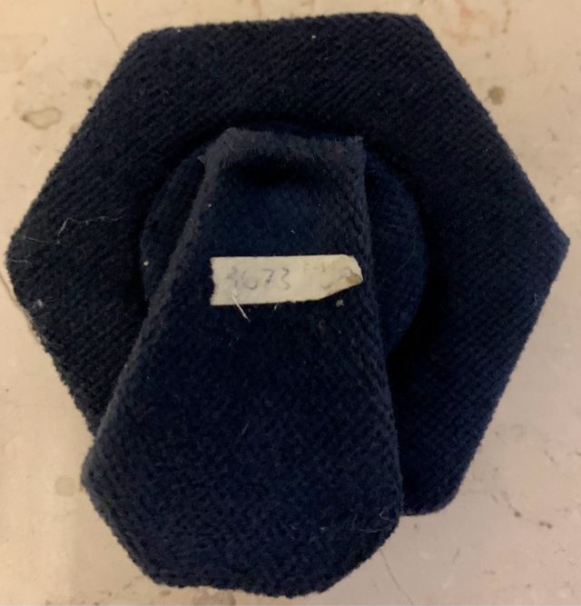 Mini orologio cornice handmade silver plated