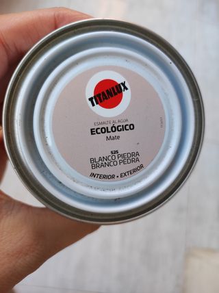 Pintura titanlux blanco piedra mate 250ml