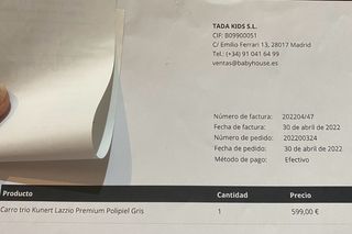 Carro bebe 3 piezas LAZZIO KURNER