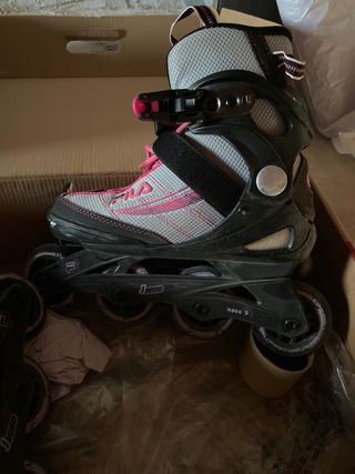 Patines en línea fila niña