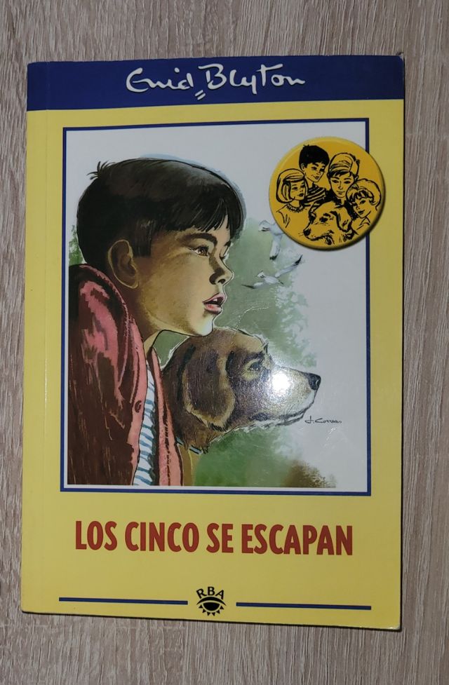 3 Libros de LOS CINCO de Enyd Blyton