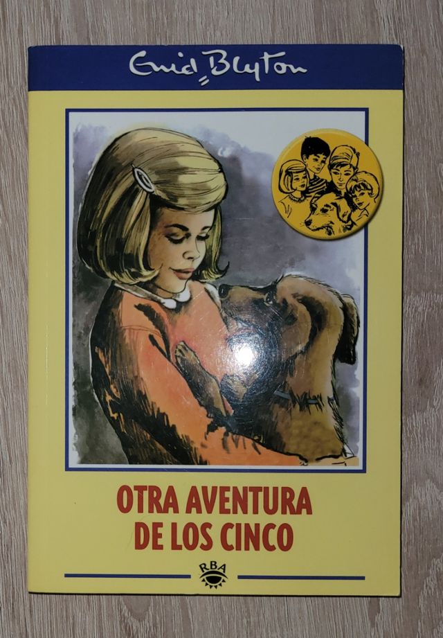 3 Libros de LOS CINCO de Enyd Blyton