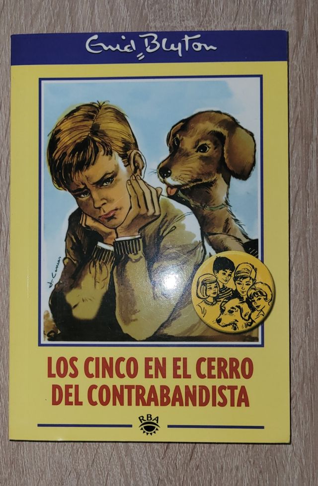 3 Libros de LOS CINCO de Enyd Blyton