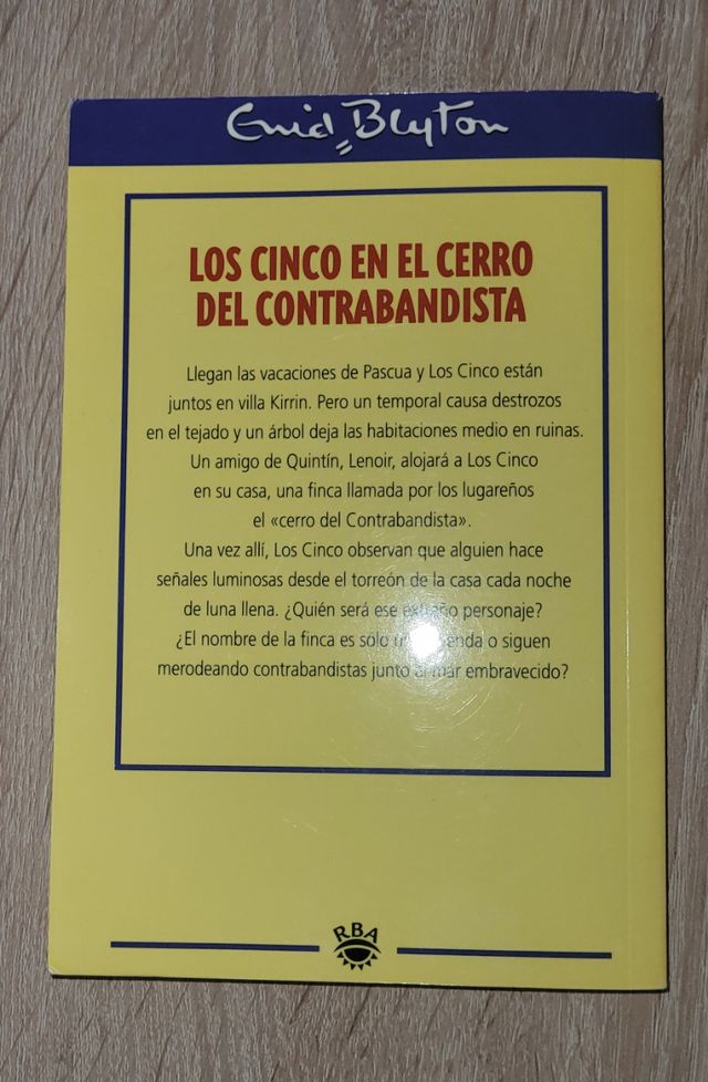 3 Libros de LOS CINCO de Enyd Blyton