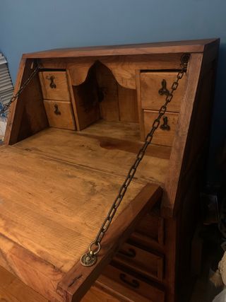 bureau escritorio sinfonier de roble