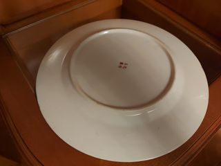 Plato de Porcelana Quianlong Nian Zhi