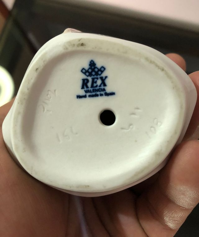 Figura in porcellana «REX VALENCIA»