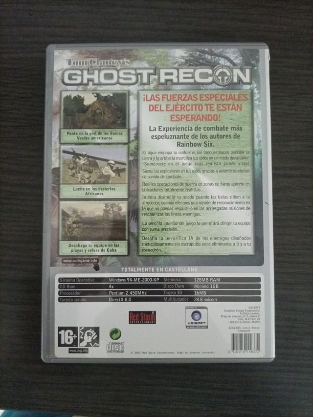 Tom Clancy's Ghost Recon pc