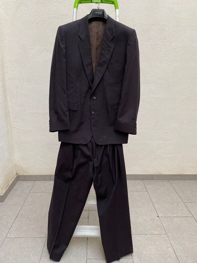 Traje caballero marrón  chocolate