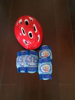 Casco y protecciones