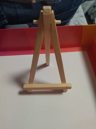 Mandala 30 cm en lienzo de madera. Artesanía.