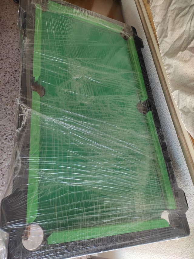 Billar americano juguete.