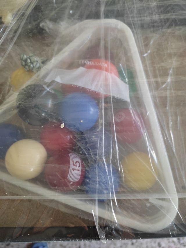 Billar americano juguete.