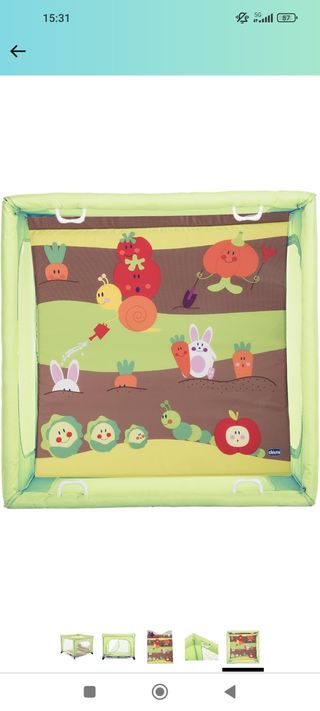 Parque chico con gatera