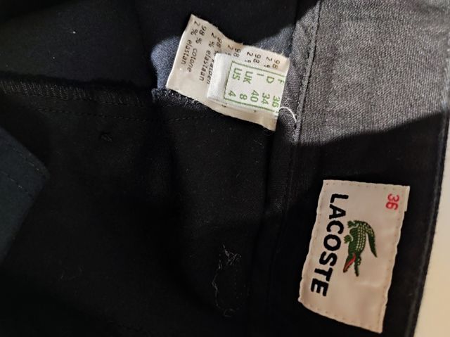 Pantalones cortos Lacoste negros