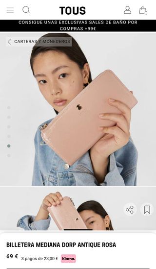 cartera TOUS