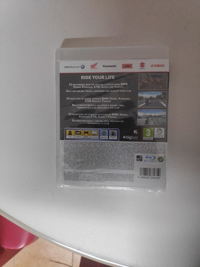 motorcycle club ps3 precintado