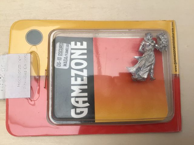 Warhammer gamezone hechicera con familiar