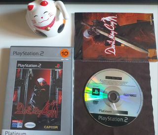 DEVIL MAY CRY 2 Black Label COMPLET BOÎTE abimée NOTICE SONY PS2 PAL FR