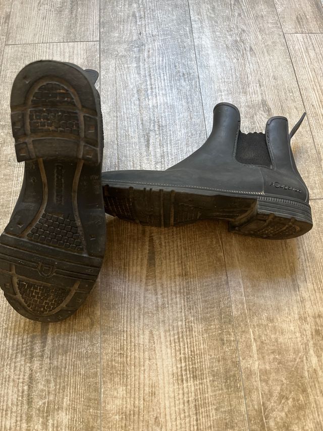 Botas mediacaña hipica talla 38