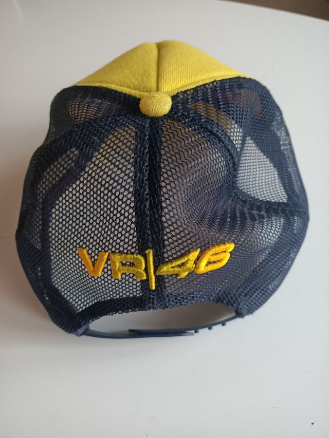 Cappellino VR46 giallo blu