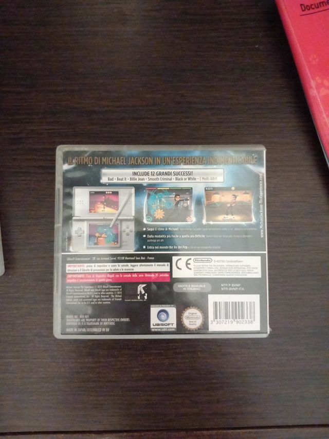 Michael Jackson - nintendo DS