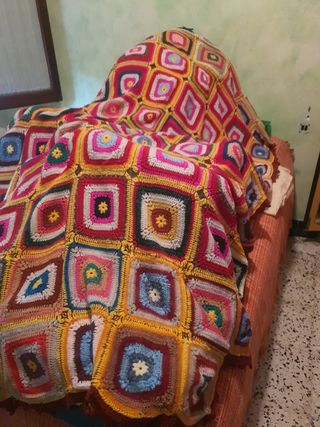 Colcha ganchillo