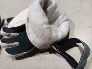 Guantes De Apreski Blancos Y Negros