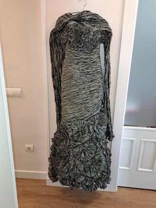 Vestido mujer fiesta corte sirena