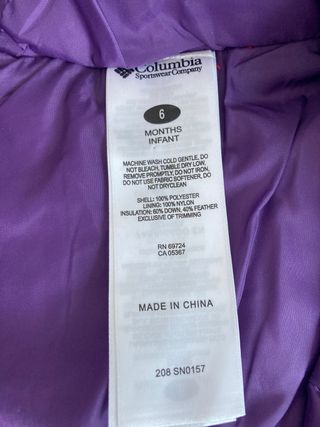 Mono, traje de nieve, buzo Columbia