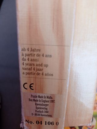 Puzzle de madera