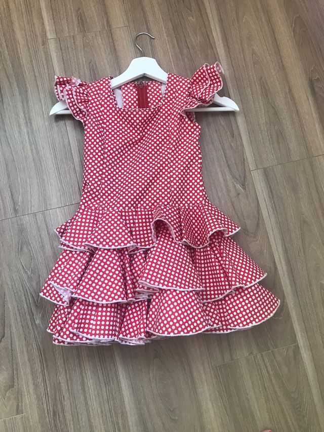 Vestido Gitana niña 4 años