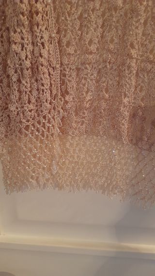 chaqueta tipo crochet.