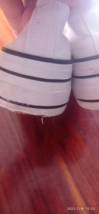 zapatillas tipo converse 37