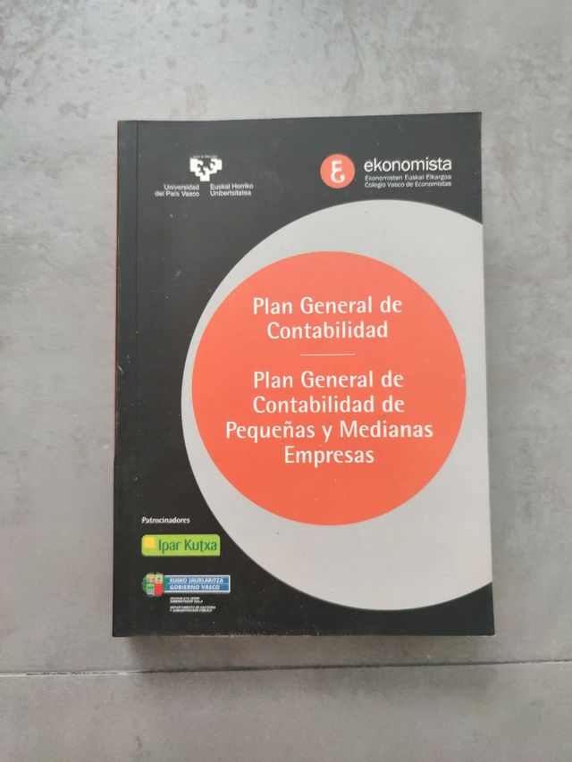 Plan general de contabilidad