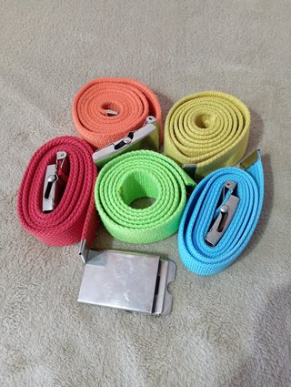 Cinturones de colores