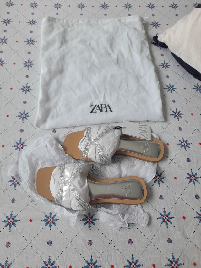 sandalias de zara