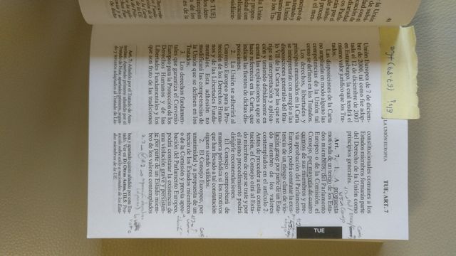 Tratado de la Unión Europea y Funcionamiento