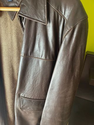 Chaqueta piel TOMMY