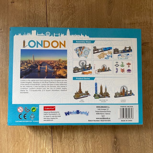 Puzzle 3D cityline London
