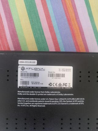 Decodificador de audio multi-canal HDR 4k digital