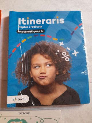 Libros de texto colegio Itineraris 6