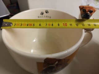 1 tazza colazione con Bulldog 