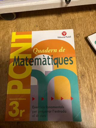 Quadern de matemàtiques